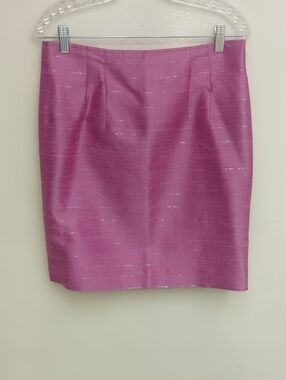 Cute Pink And Silver Skirt